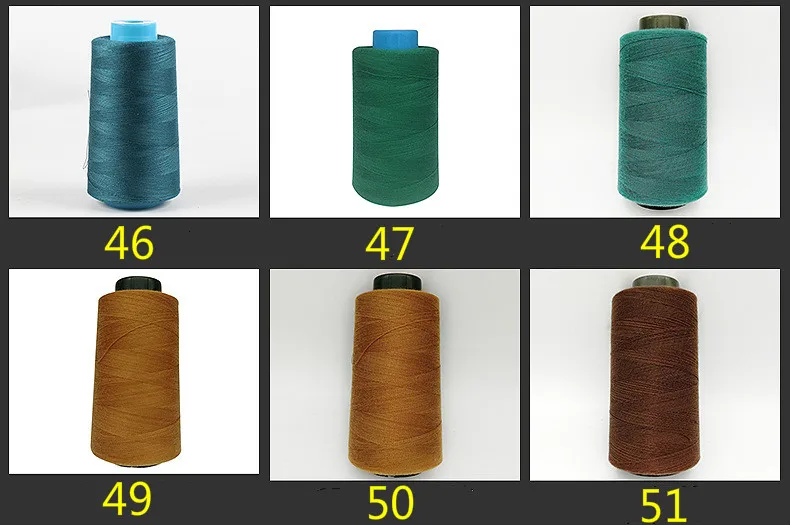 3500 код 402 швейных ниток защиту окружающей среды швейная машина линия высокоскоростной полиэстер швейных ниток