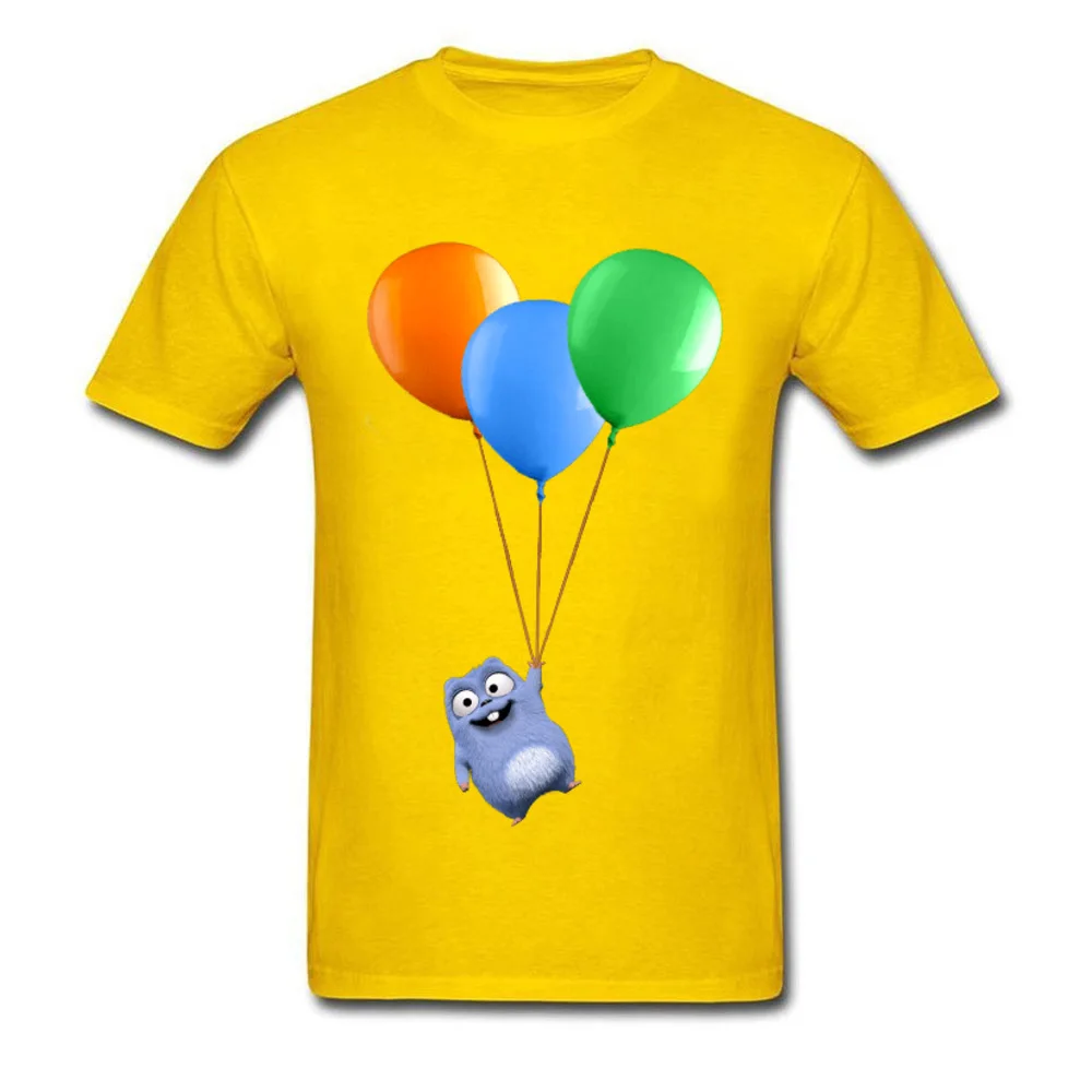 Lemming Attached To Balloons_yellow