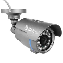 Sunluxy 720 p hd cámara de vigilancia cctv bala ahd 1.0mp cámara ir-cut visión nocturna cámara de seguridad para el hogar al aire libre a prueba de agua