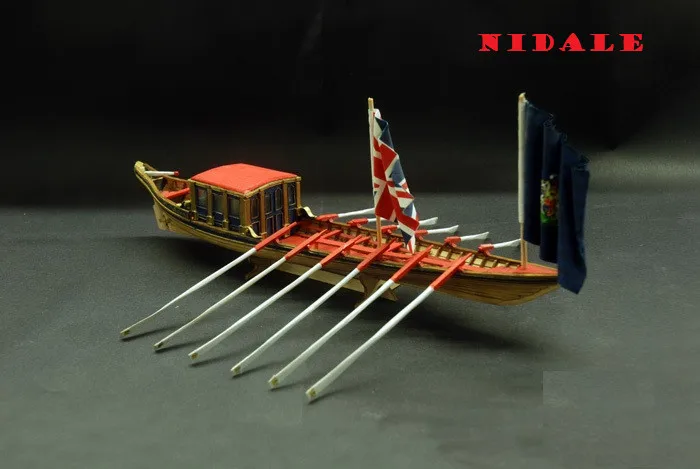 HMS баржа 1832 корабль деревянная модель наборы масштаб 1/48 британская королевская модель лодки