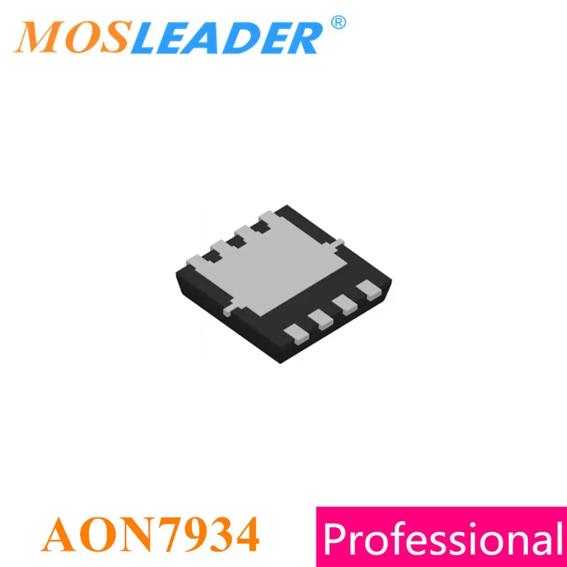 Mosleader AON7934 SFN3X3 100PCS 1000PCS 30V Dual Asymmetric N Channel ...