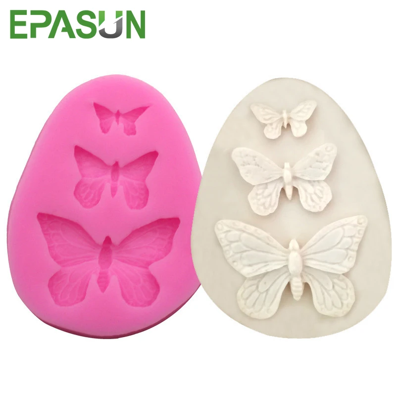 

EPASUN Butterfly Silicone Fondant Mold Cake Decorating Chocolate Cookies Soap Molds Kitchen Diy Baking Mould Tools Accessories