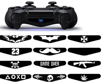 

YGCDO 100 PCS Custom Game Decal Led Light Bar Stickers Film For Sony PS4 Playstation 4 Dualshock 4 Controller Random color