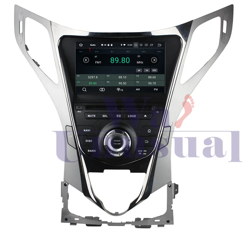 double din car pc monitor For Hyundai I55 2011-2012