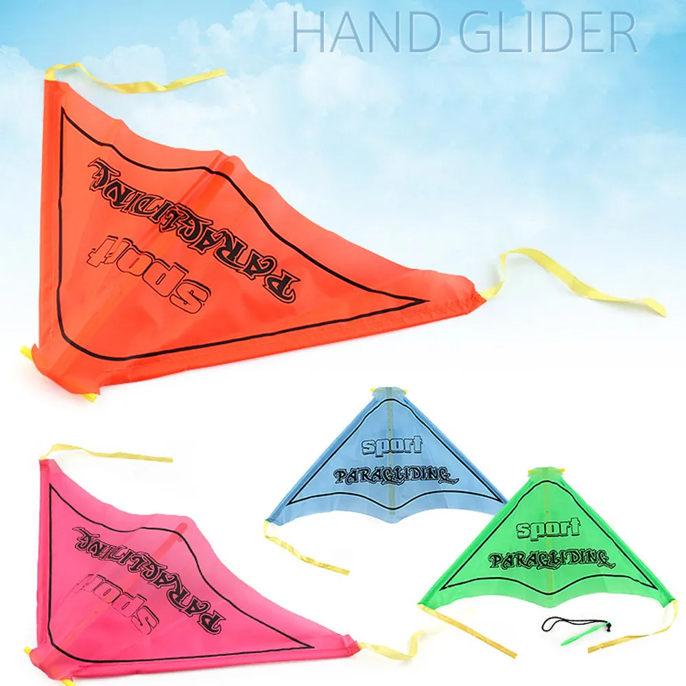 

Kids Paragliding Flying Hang Glider Set Launch Catapult Slingshot Outdoor Toy