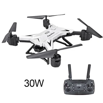 Foldable Remote Control Airplane Led WIFI Aerial View Transmission Four-Axis Drone Altitude Hold