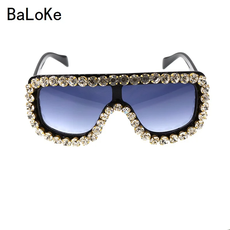 

baroque retro Sunglasses vintage designer women Fashion super frame windproof square crystal Sunglasses cool glasses