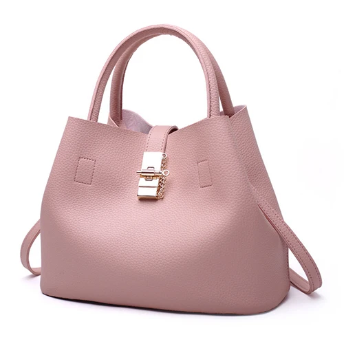 Винтажные женские сумки, известный модный бренд, яркие сумки через плечо, женские сумки, простая трапециевидная женская сумка на плечо - Цвет: pink