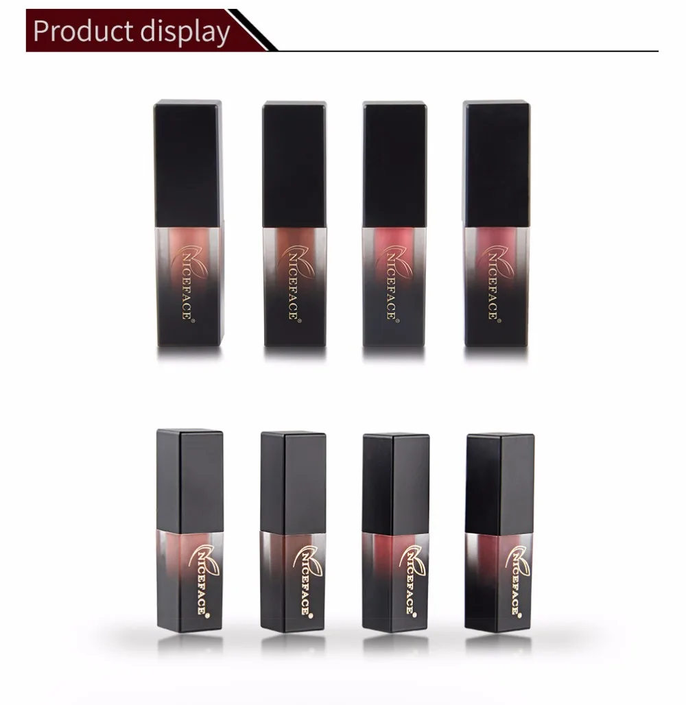 18 Shades Long Lasting Soft Velvet Lips Tint Liquid Lipstick Matte Beauty Cosmetics Sexy Nude Pigment Matte Lip Gloss Make up (6)