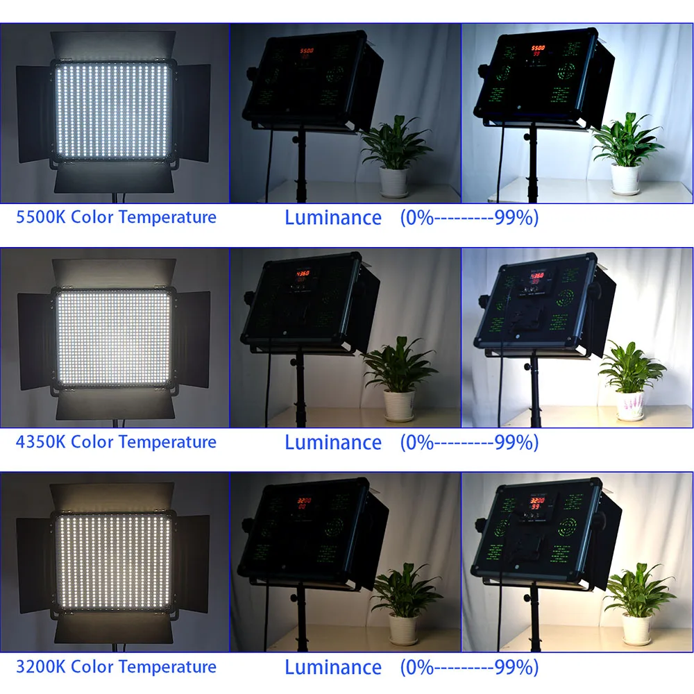 Fusitu D 1080 DMX дневной свет 1004 LED фотостудия видеосъемка освещение панель лампа