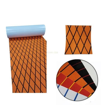 

1900*700*6mm Marine Foam Padding EVA Teak Diamond Sheet Self-Adhesive Foam Sheet Decking Non Slip Pads Yacht Flooring Mat