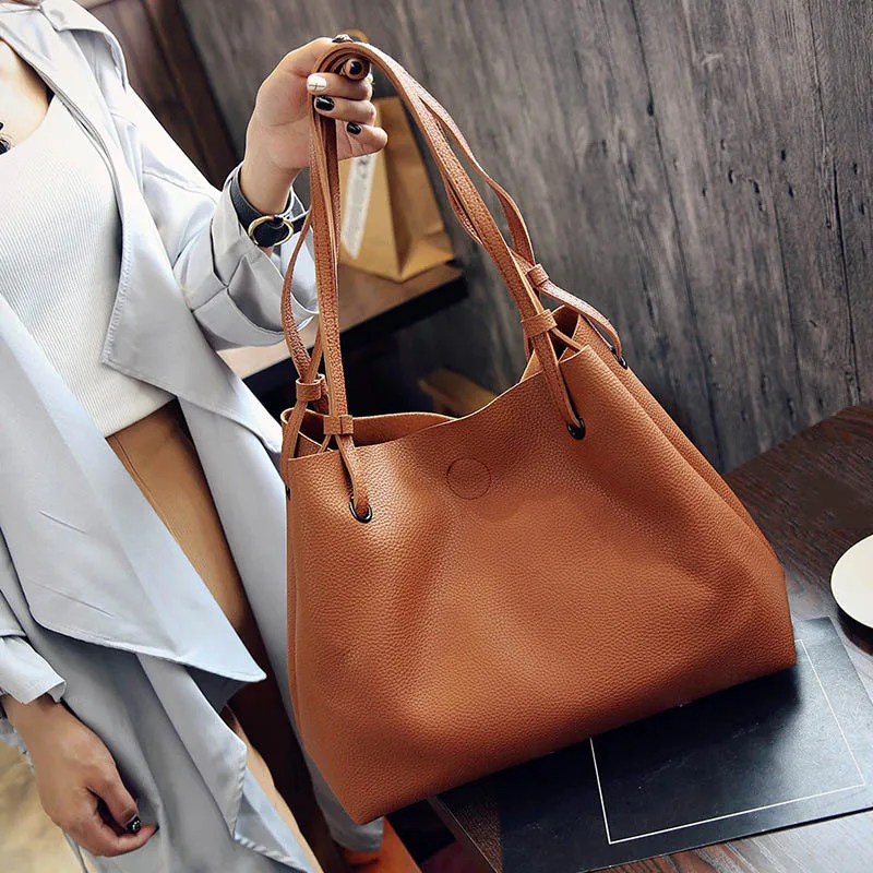 2018 moda mujer señora compuesto bolso de hombro de gran capacidad PU duradero para viaje BS88 2018 moda mujer señora compuesto bolso de hombro de gran capacidad PU duradero para viaje BS88