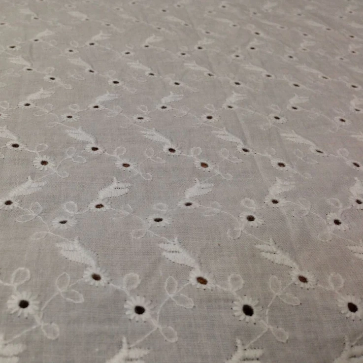 

cotton 9088 fabric hollow-out big machine embroidery woven fabric,XERY-2554