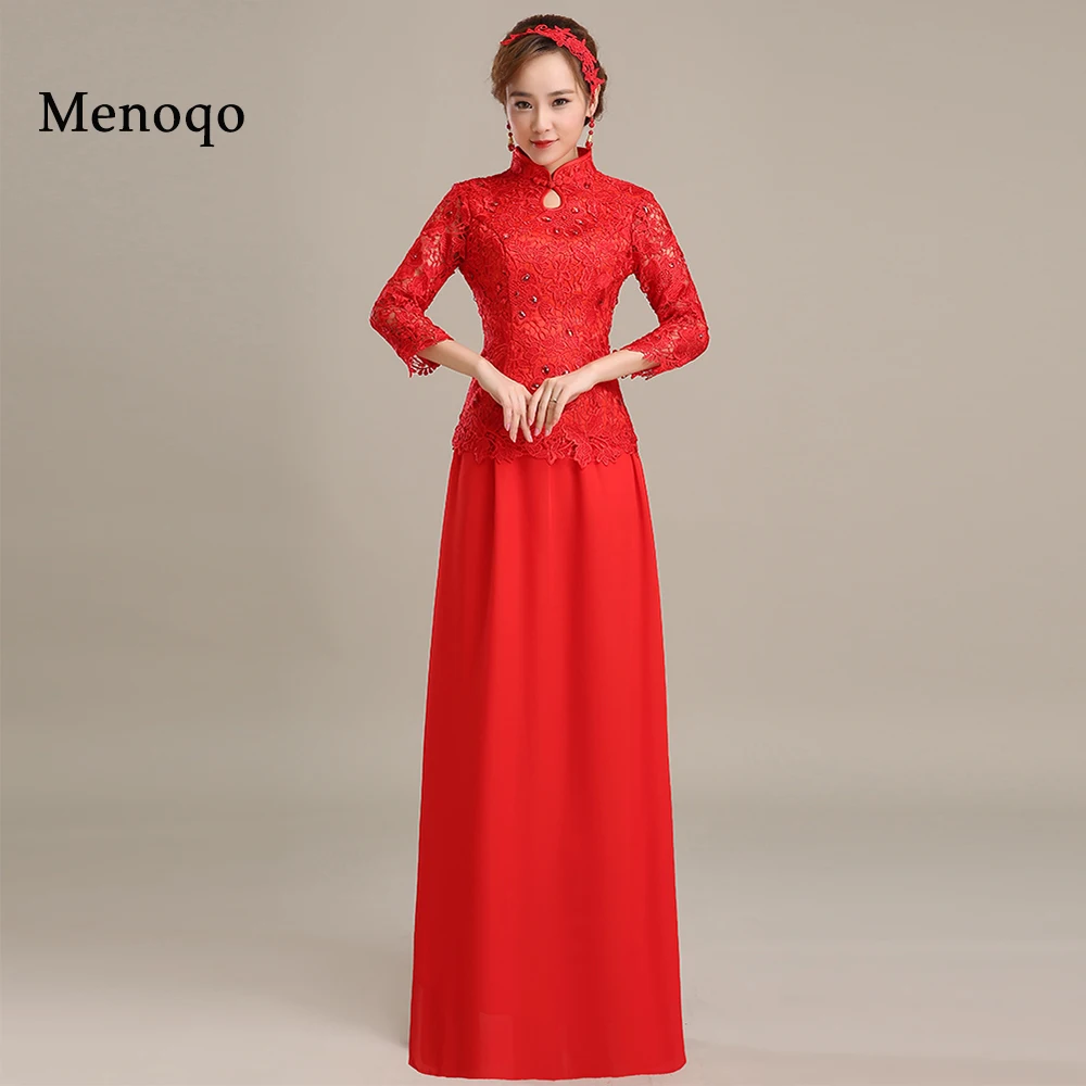 Menoqo Long Evening Dresses 2019 Women Ever Pretty High Neck Wedding Events Red Evening Dresses New Menoqo Long Evening Dresses 2019 Women Ever Pretty High Neck Wedding Events Red Evening Dresses New