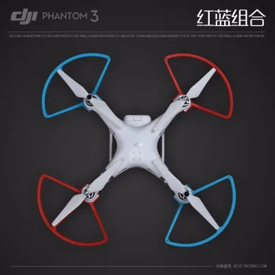 Snap On/off Prop Guards For DJI Phantom All Versions Phantom 3 Professional Advanced Tool Quick Disconnect Propeller Protector
