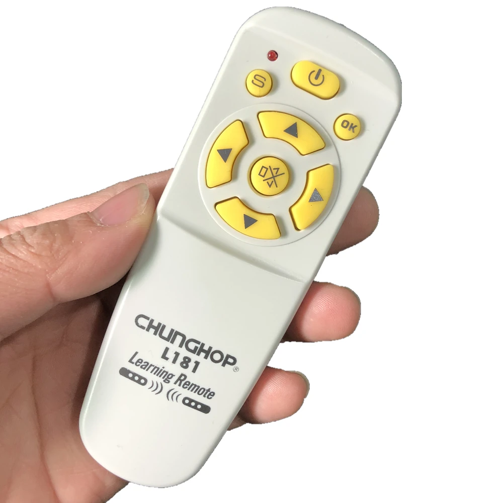 

1PCS Chunghop L181 Combinational Universal Remote Controller MINI Learning remote control For TV/SAT/DVD/CBL/DVB-T/AUX copy