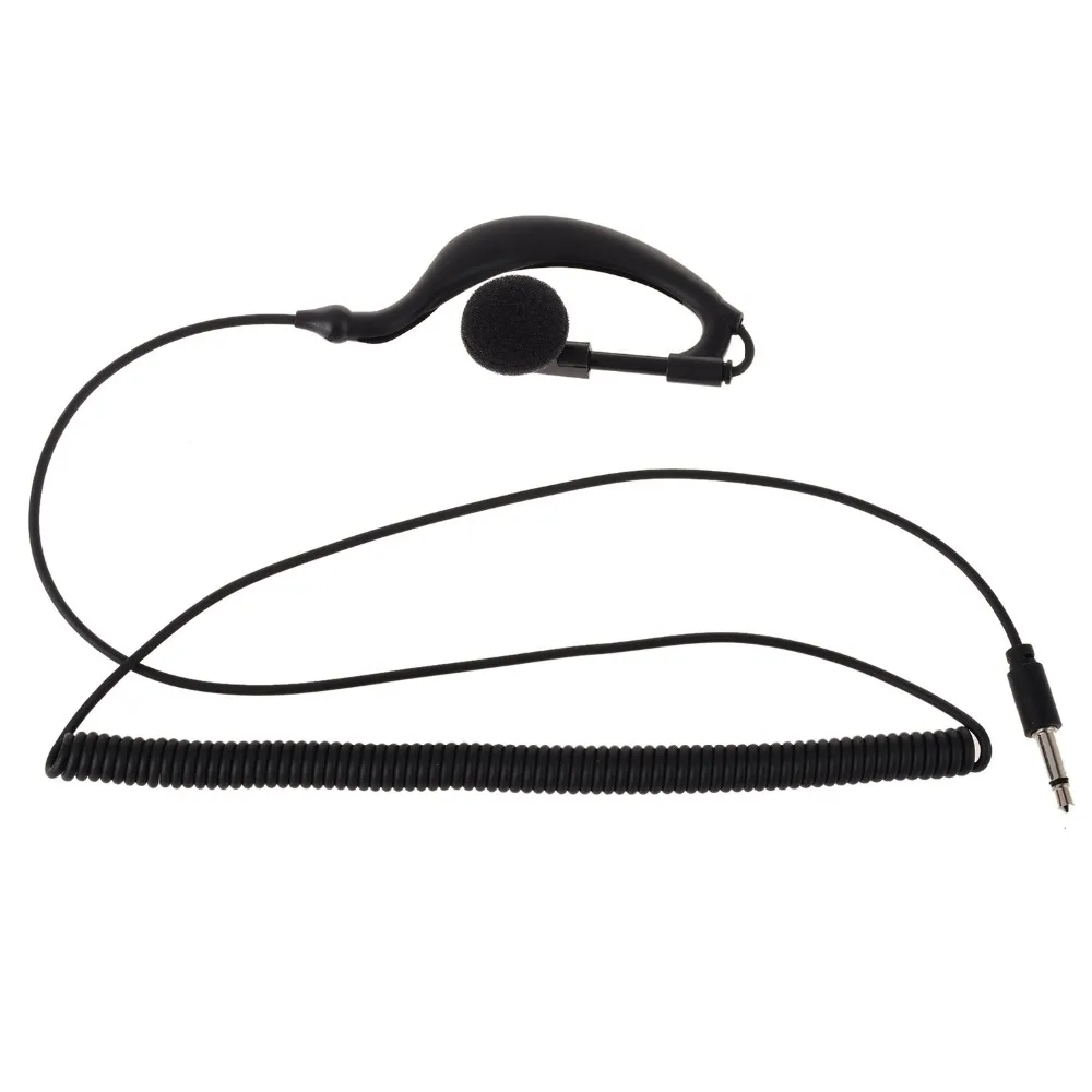 3.5mm Listen Only Earpiece for Speaker Mic surveillance and noisy environment (2)