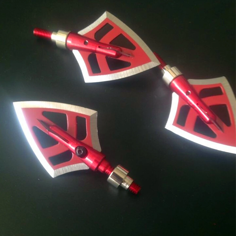 RED arrow Broadheads Dirt Nap Gear DRT 100/125 Grain Bowhunting Archery