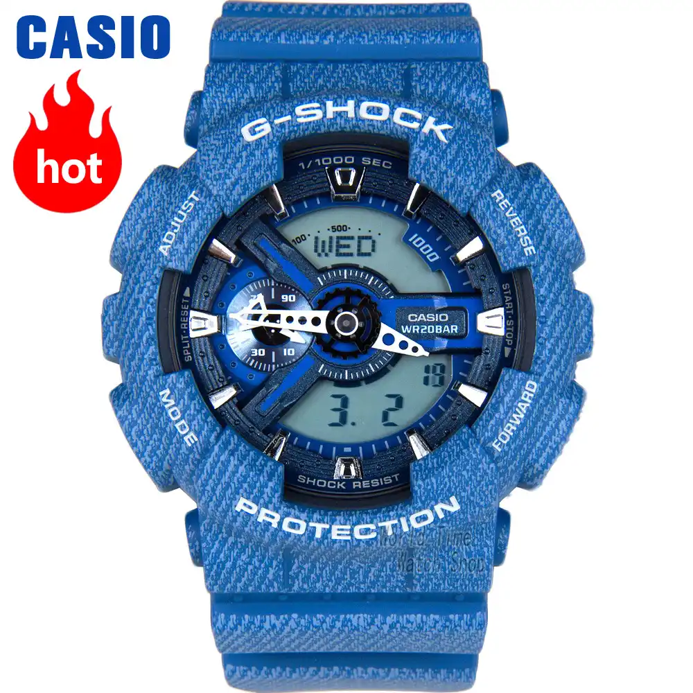 g shock military blue