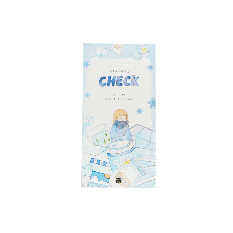 30 листов Kawaii Sweety Girl Memo Pad портативный блокнот планировщик Сделай Сам заметки