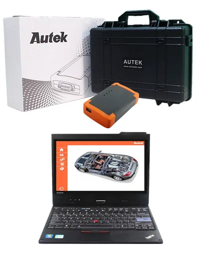 Professional Universal Diagnostic Tool Autek PCI A6 OBD2 Scanner For BMW for Audi with Thinkpad X220
