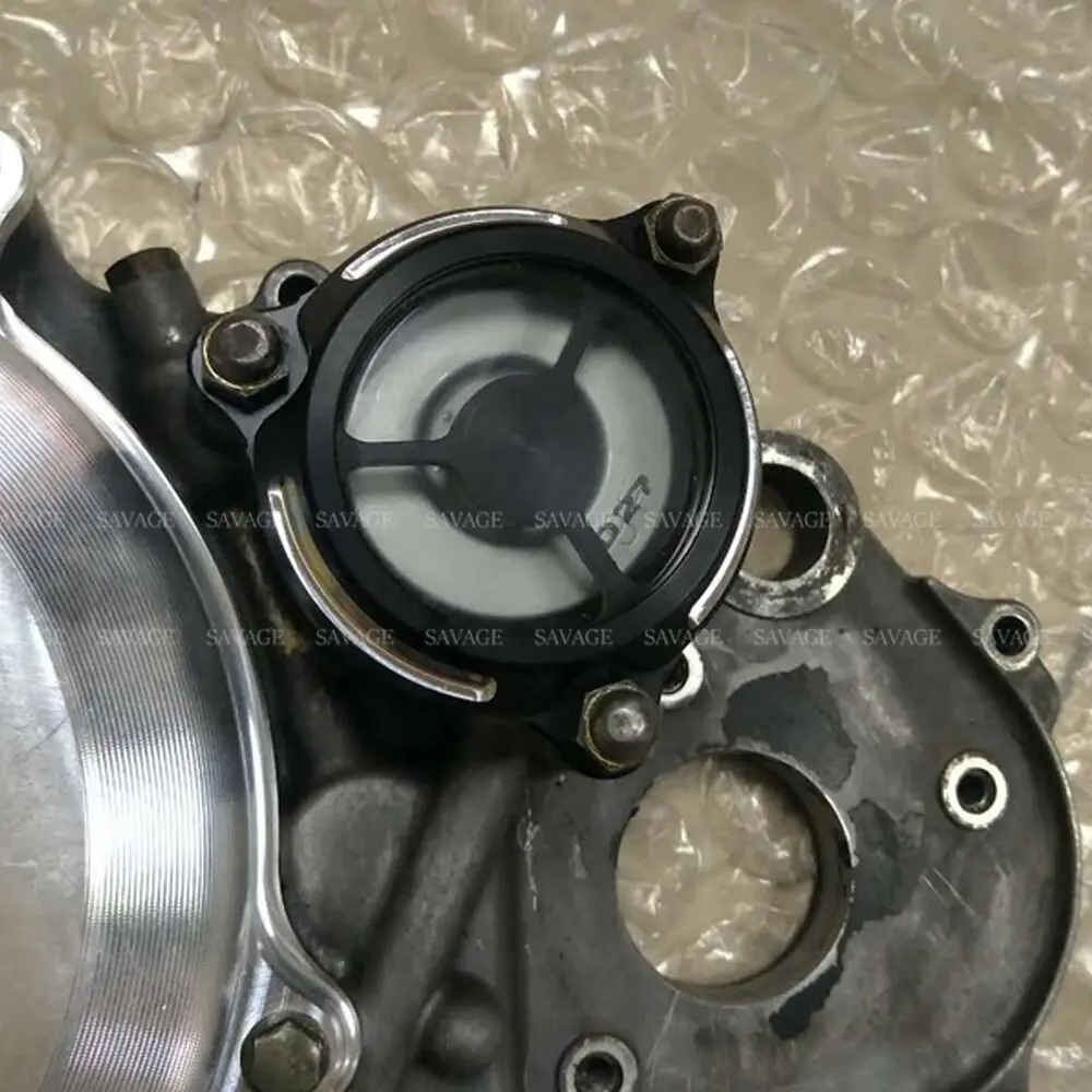 Engine Oil Filters Cover For SUZUKI DR-Z DRZ 400E DRZ 400S DRZ 400SM Motorcycle Accessories Clearness Cap Dirt Bike Motos Filter