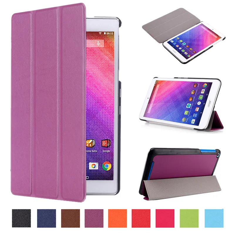 Slim Cover Pu Leather Case Funda For Acer Iconia One 8 B1 820