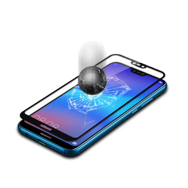 Защита экрана для Huawei P20 Lite закаленное стекло с полным покрытием Mofi 2.5D 9H huawei nova 3e p20