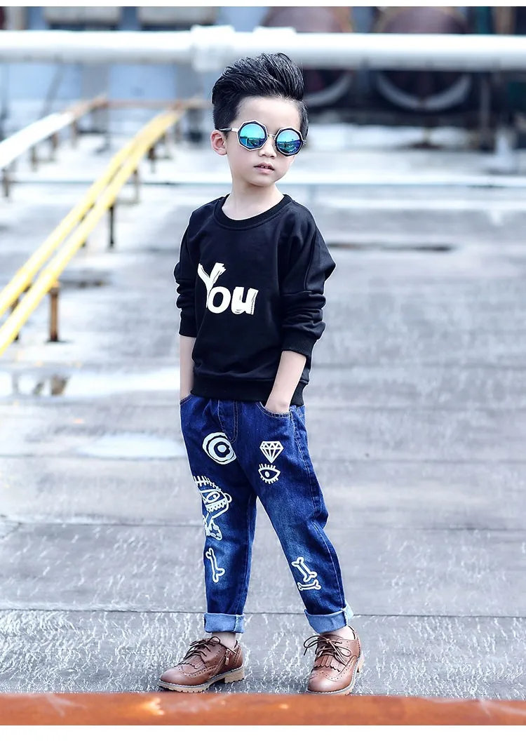 high quality fashion 2017 children jeans for boys kids scrawl pattern denim pants clothing children baby little big boy jeans clothes 6 7 8 9 10 11 12 13 14 15 16 years old (18)