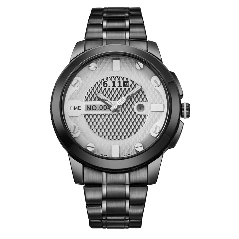6 11 NEW solar Powered brand men watches with gift box luxury sports watches full steel