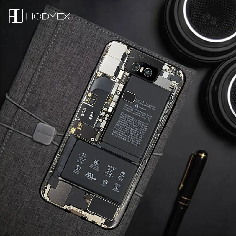 

for Asus Zenfone 6z Case Silicone Cute Cover 3D Print TPU Soft Coque for Asus Zenfone 6 ZS630KL 2019 Phone Case