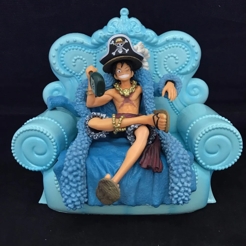 US $34 02 OFF Anime ONE PIECE Luffy PVC Aksi Gambar Kartun Koleksi 20th Anniversary Model Boneka Anak Anak 15 CM Action Figure Pvc Action