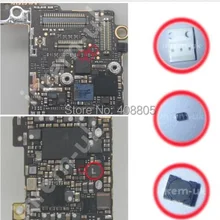 20 компл./лот = 100 шт., логическая плата запасные части для iPhone 5 5G подсветка диод D1+ подсветки катушки L" L" и FL24 FL25 FL26 фильтры