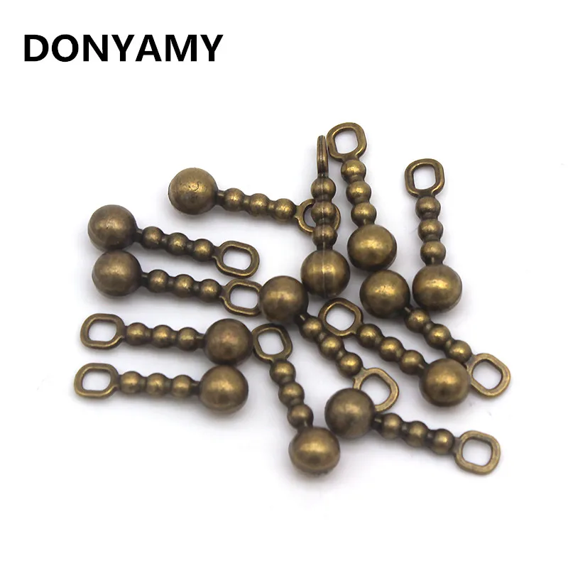 

DONYAMY 10pcs 3#5# Vintage metal Zipper Repair Craft Zipper Sliders Rivets Scrapbooking Sewing Supplies Accessories DIY Costumes