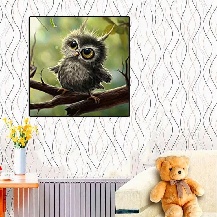 Diy Алмазная картина вышивка крестиком мультфильм животное украшение дома