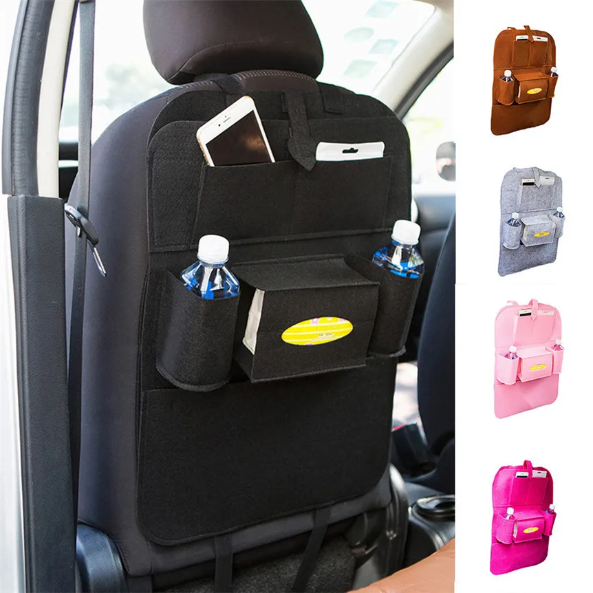 

New Car Auto Seat Back Multi-Pocket Storage Bag Organizer Holder Hanger mar7 Extraordinary