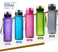 Envío Gratis Nuevo Al Aire Libre Deportes Ciclismo Camping 400 ml-650 ml Matorrales Portátil Taza Espacio Deportes Botella de Agua 5 colores