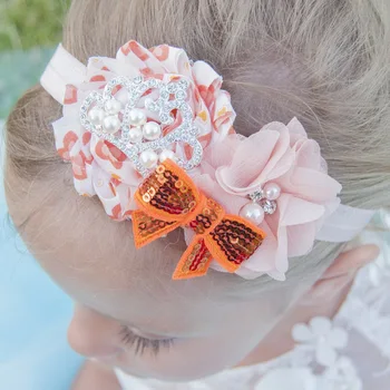 

24pcs Shabby Chic Flower Hairband Casual Hair Accessories Vintage Headband Hair Flower Headbands Photo Prop Baptism Gift