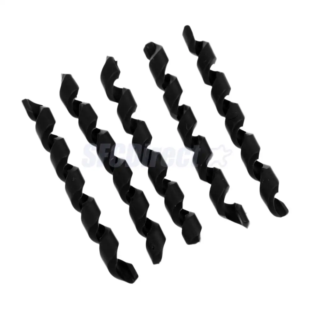 10Pcs Soft Rubber Spiral Bicycle Frame Protector Shift Cable Outer Brake Gear Hose