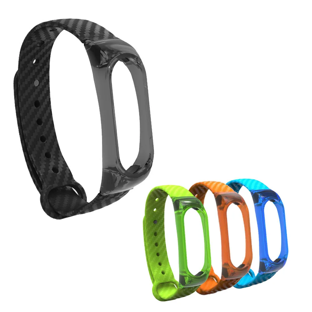 

Watch Band Fashion Clear TPE Sport Wrist Strap Bracelet Wristband Adjustable Replacement For XIAOMI MI Band 2 BTTF