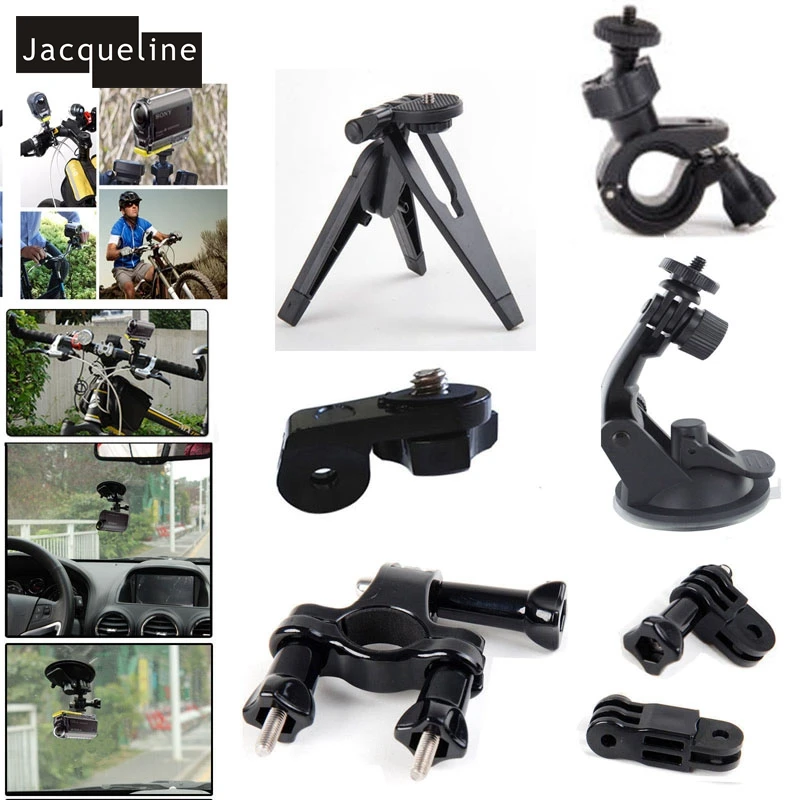 Jacqueline for Accessories Kit Handlebar Tripod Mount Holder for Sony