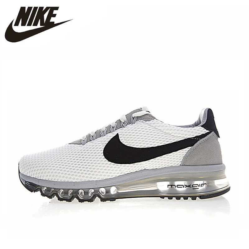 

NIKE AIR MAX LD-ZERO Men's Running Shoes,Outdoor Sneakers Shoes, White/Dark Blue, Breathable Light 848624-101 848624-410