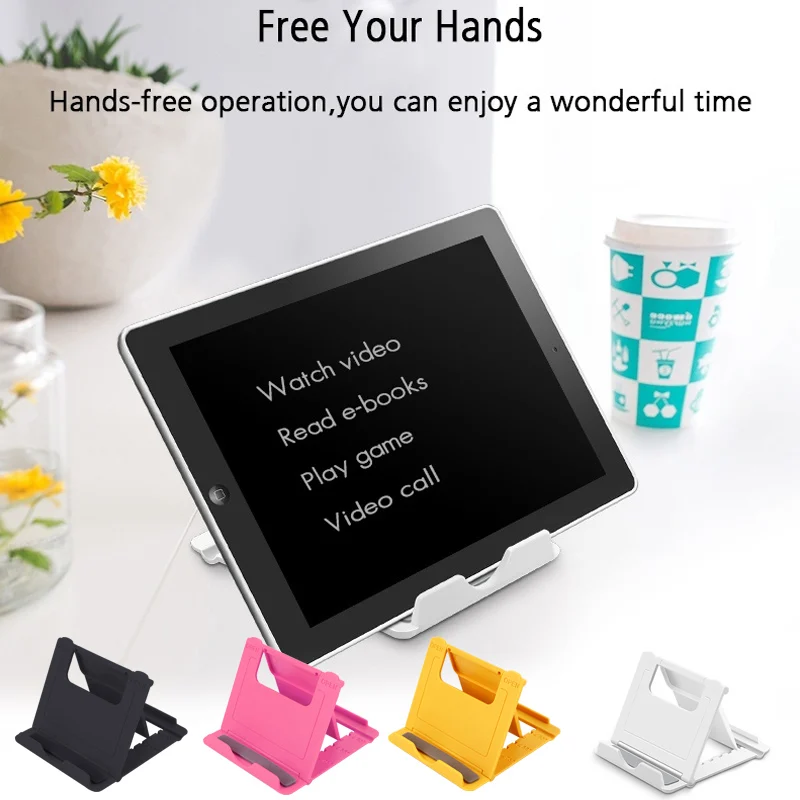 

Tablet PC Stand 4 Color Phone Holder Phone Stand for Ipad Bracket ABS