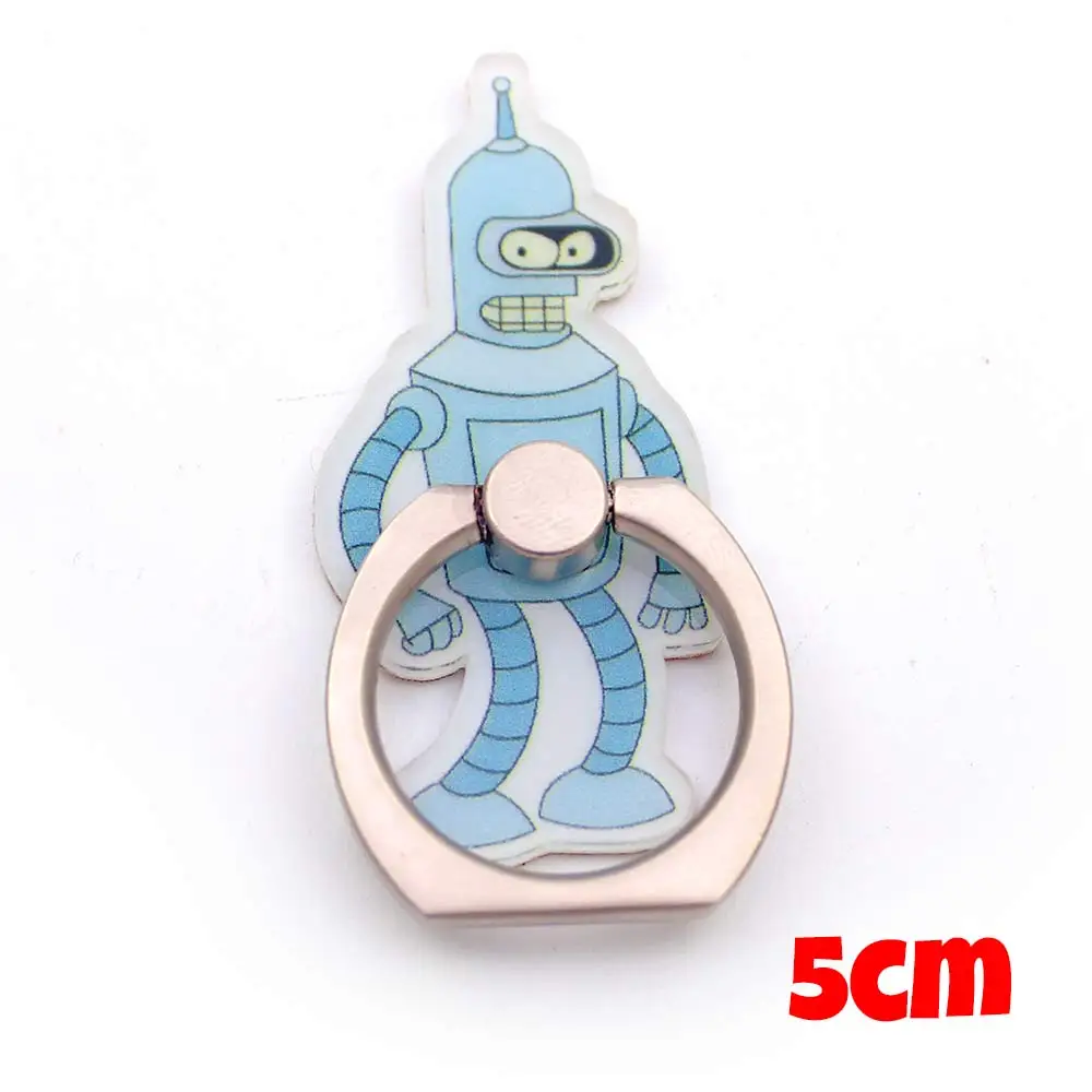 

SingFly Futurama Bender Bending Rodriguez universal Metal Finger Ring Mobile Phone Smartphone Stand Holder Car Mount Stand