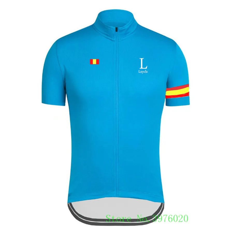 

2019 Lxyclz Cycling Jerseys Tops Summer Racing Cycling Clothing Ropa Ciclismo Short mtb Bike Jersey Shirt Maillot Ciclismo