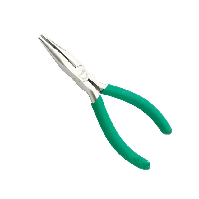 Long Titanium Steel Needle Nose Pliers Cutter Cutting Non-slip Handle Titanium Have Teeth Long Nose Pliers Pointed Tip Pliers