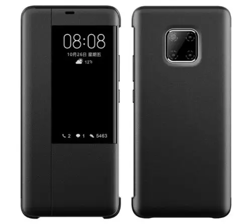 Для HuaWei Коврики 9 10 Pro 20 X Pro оригинальные роскошь группа Smart View кожа флип чехол