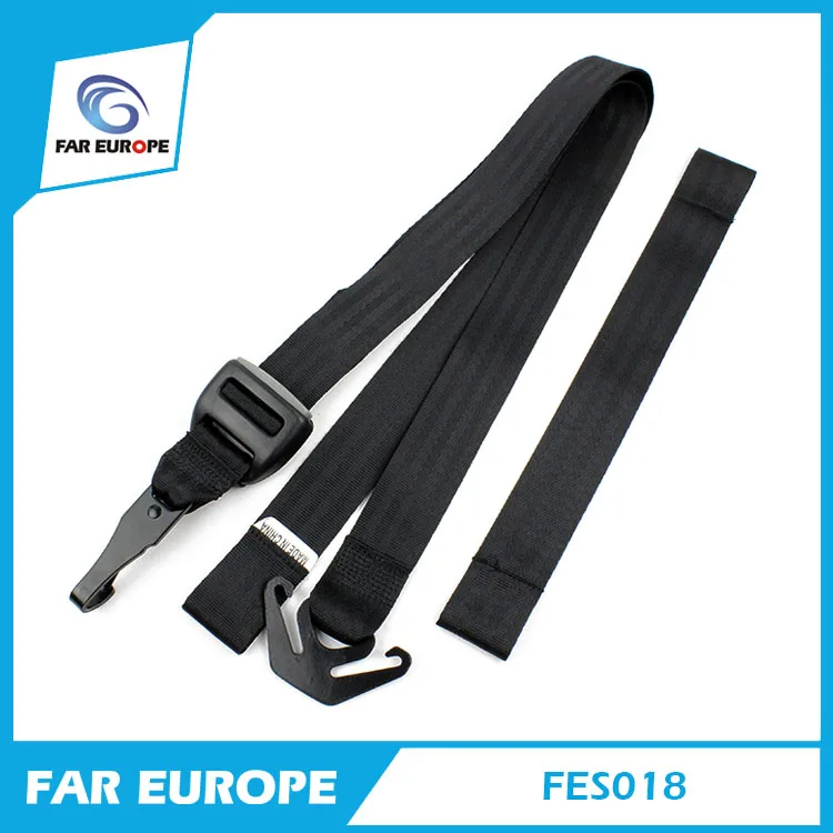 

Black 2 Point Baby Car Seat With ISOFIX Connector Isofix Latch For Child Safety Seat (FES018)