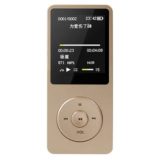 8GB Mini MP3 Music Player For Sports Running With LCD Color Display Long Recording FM Function