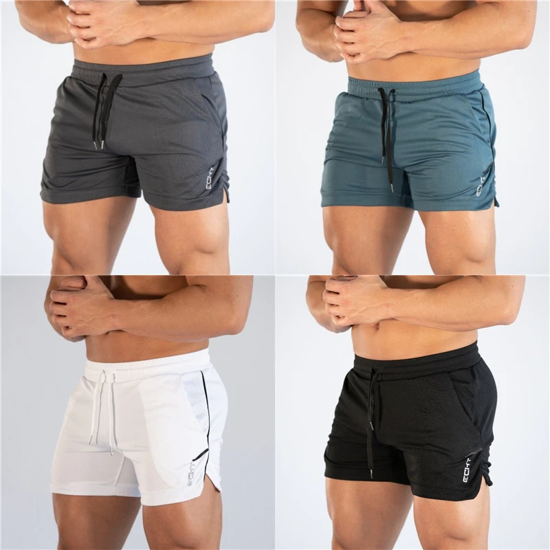 

2019 Summer mens shorts Jogger Fitness fashion Casual gyms Joggers workout Bodybuilding Breathable quick-drying Beach shorts